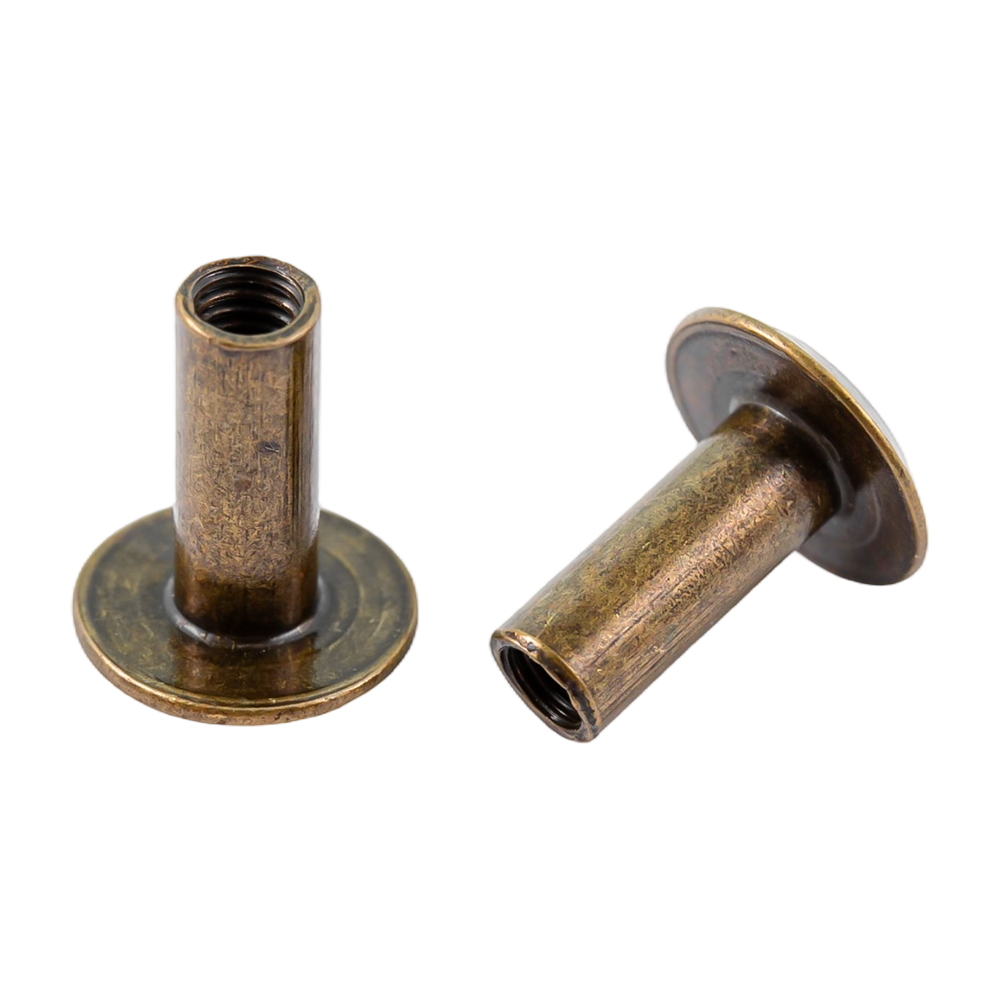 ব্রোঞ্জ কার্বন ইস্পাত ফ্ল্যাট মাথা চামড়া screws