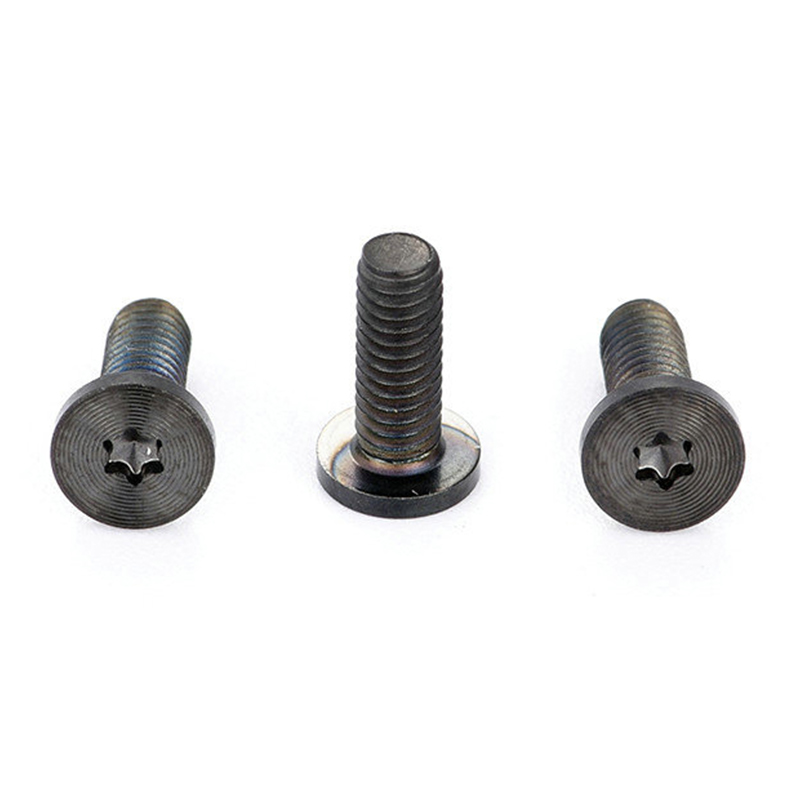 Gloss black thin flat head torx satin brushed screw for Huawei Gloss black thin flat head torx satin brushed screw for Huawei