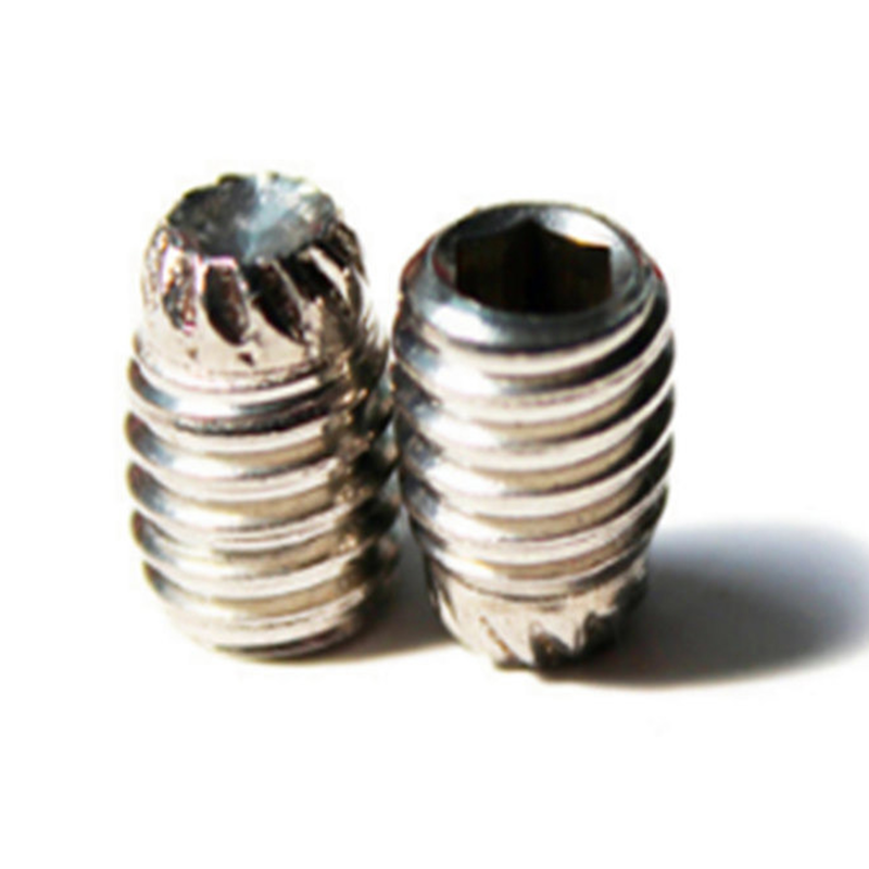DIN916K m3 স্টেইনলেস স্টীল knurling কাপ পয়েন্ট সকেট সেট স্ক্রু DIN916K m3 স্টেইনলেস স্টীল knurling কাপ পয়েন্ট সকেট সেট স্ক্রু