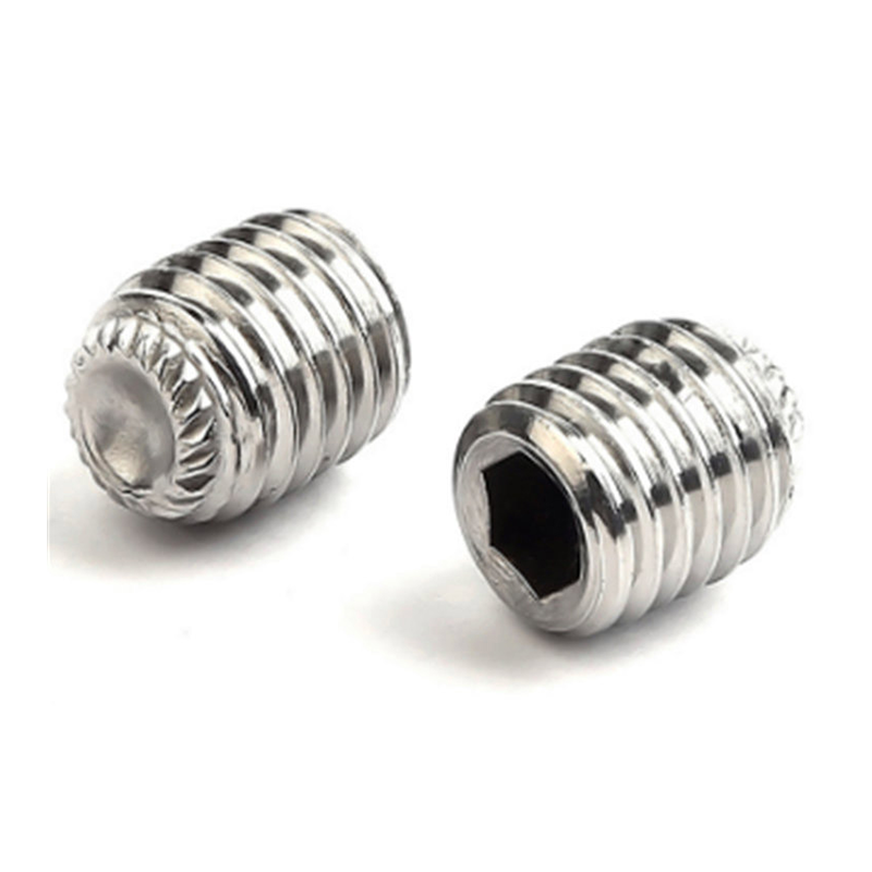 DIN916K m3 স্টেইনলেস স্টীল knurling কাপ পয়েন্ট সকেট সেট স্ক্রু DIN916K m3 স্টেইনলেস স্টীল knurling কাপ পয়েন্ট সকেট সেট স্ক্রু
