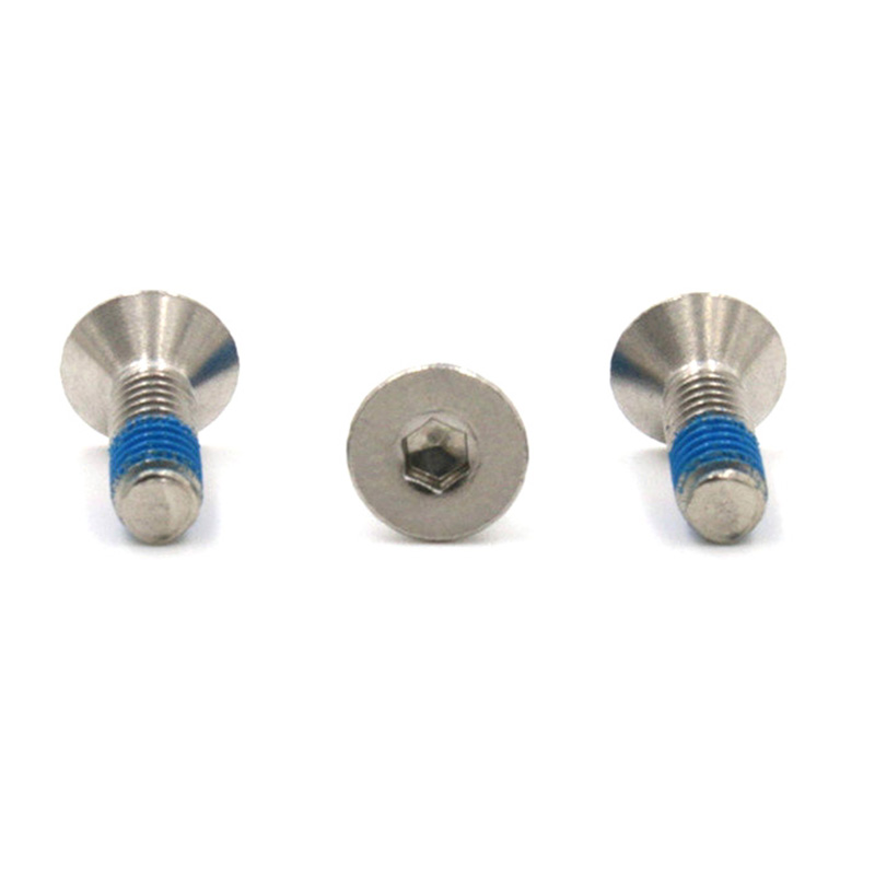 গরম বিক্রি নাইলন প্যাচ সঙ্গে countersunk মাথা হেক্স সকেট screws উত্থাপিত গরম বিক্রি নাইলন প্যাচ সঙ্গে countersunk মাথা হেক্স সকেট screws উত্থাপিত